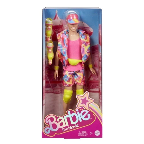 Коллекционная кукла Barbie Ken Roller-Skating по мотивам фильма Барби (HRF28): Высота, см 29