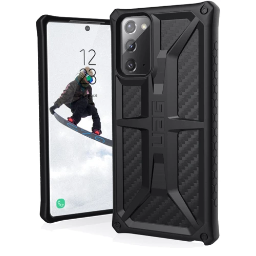 Чехол для телефонов Urban Armor Gear UAG Monarch Carbon Fiber (212191114242) for Samsung N980 Galaxy Note 20