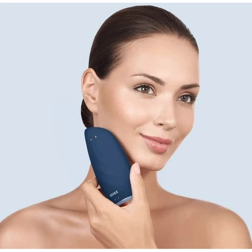 Очистительная щетка для лица GESKE Sonic Thermo Facial Brush&Face-Lifter 8в1 midnight фото 4