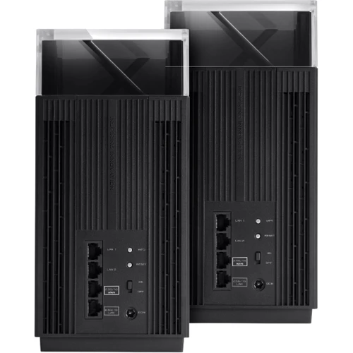 Маршрутизатор Wi-Fi ASUS ZenWiFi Pro ET12 AXE11000 Wi-Fi6E 2-Pack: Кількість антен 10