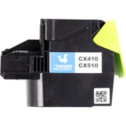 Картридж PowerPlant Lexmark CX410de CY (CX410/CX510) чіп (PP-TFL286C)