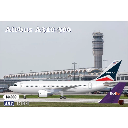 Пассажирский самолет AMP A310-300 Pratt & Whitney Delta Air Lines & FedEx