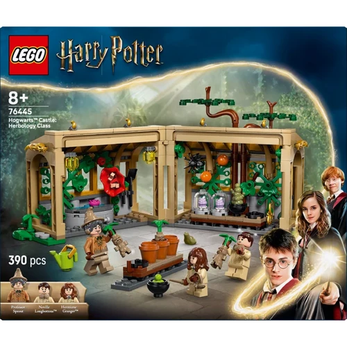 Конструктор LEGO Harry Potter Замок Хогвартс: урок гербологии (76445): Рекомендуемый возраст 8+