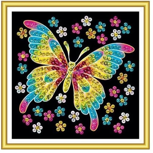 Набор для творчества Sequin Art 60 Бабочка