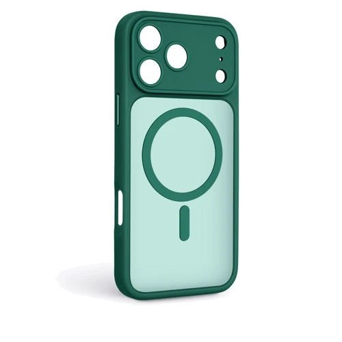 Чехол для iPhone ArmorStandart Lush MagCase Dark Green for iPhone 17 Pro Max (ARM87500)