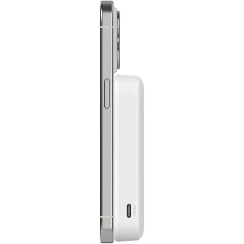 Зовнішній акумулятор Belkin Power Bank 10000mAh MagSafe 15W MagSafe Qi2 White (BPD008BTWH)