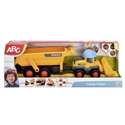 Автомодель Dickie toys АВС Трактор Вольво Трейси 65 см (4119007): Тип мультяшная машинка