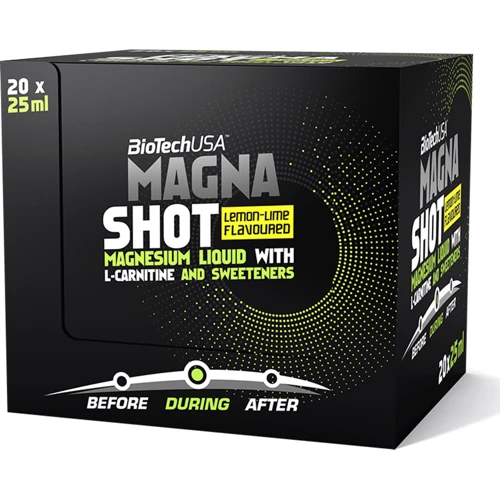 BioTechUSA Magna Shot 20x25 ml Lime Lemon: Пол Унисекс