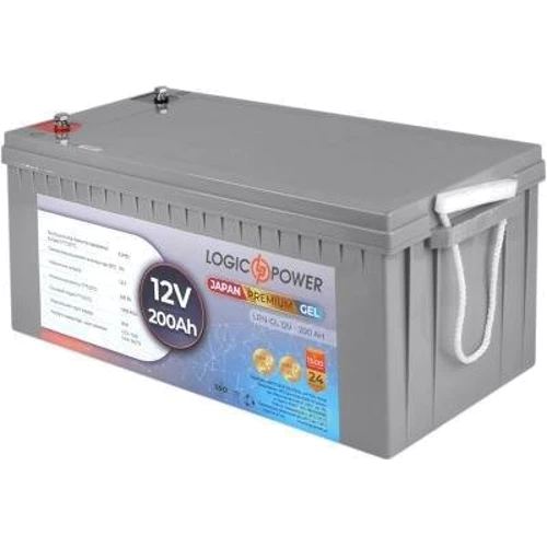 LogicPower LPN-GL 12В 200 Ач (13720): Технологія GEL