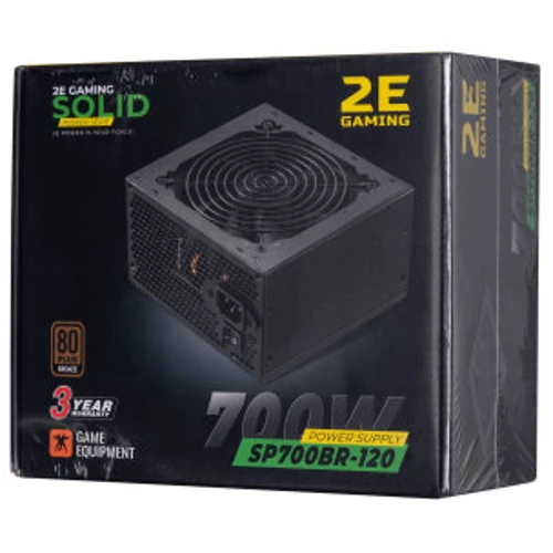 Блок питания 2E Gaming Power Supply SOLID 700W (2E-SP700BR-120) фото 10
