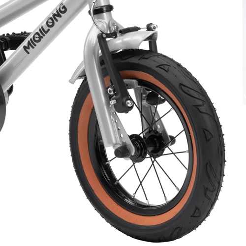 Дитячий велосипед Miqilong ST 12" сріблястий (RBB-ST12-SILVER)