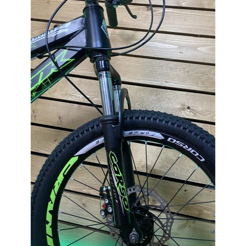 Спортивний велосипед Corso Crank 20'' салатовий (CR-20608): Матеріал рами алюминиевый сплав