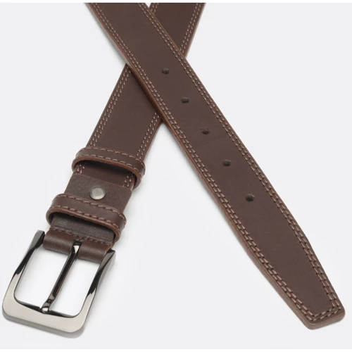 Чоловічий ремінь Borsa Leather коричневий (Cv1mb22-125): Стать Чоловік