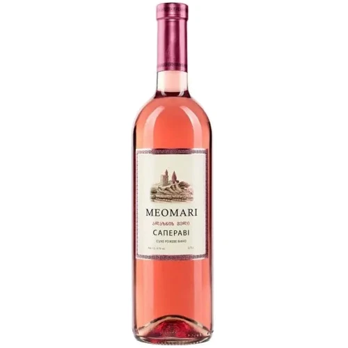 Вино MEOMARI Саперави, розовое сухое, 0.75л 11-13% (DIS4860004903266)