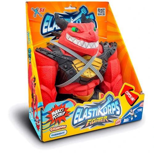 Стретч-игрушка Elastikorps серии Maxy Fighter 3: Extra Force - Красный дракон (MAX-REDGALL)