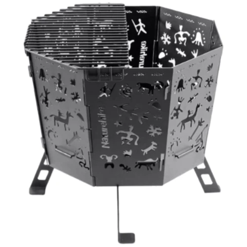 Гриль портативный раскладной Naturehike CNH22CJ036, сталь (6975641888871)