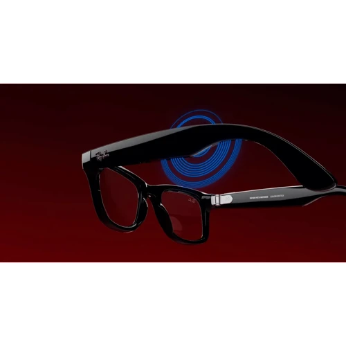 Смарт-очки Ray-Ban Meta Wayfarer Standard Matte Black/Clear to G-15 Green Transitions size M (RW4006 601SM1 50-22) фото 3