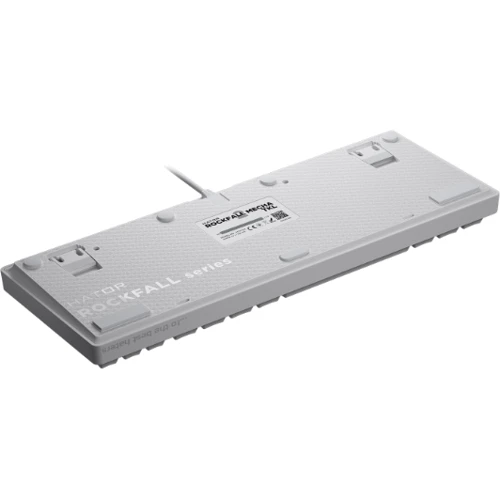 Клавиатура HATOR Rockfall 2 Mecha TKL White (HTK-721): Количество клавиш 87