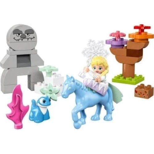 Конструктор LEGO DUPLO Disney Эльза и Бруни в Заколдованом лесу (10418): Рекомендуемый возраст от 2 лет