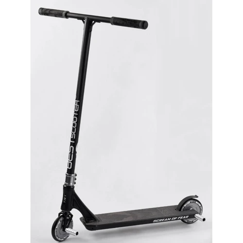 Самокат трюковый Best Scooter "SIMBIOTE" HIC-система, ПЕГИ, алюминиевый диск и дека Black (102309): Количество колес 2