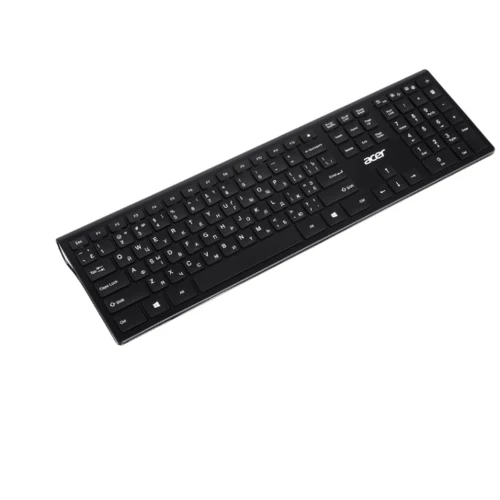 Клавіатура Acer OKR020 Black (ZL.KBDEE.011): інтерфейс підключення Wireless (радио интерфейс)