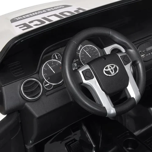 Дитячий поліцейський електромобіль Bambi Racer Toyota, чорно-білий (JJ2255EBLR-2-1): Максимальне навантаження, кг 50