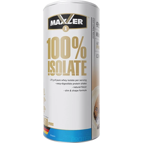 Протеин Maxler 100% Isolate 450 g /15 servings/ Iced Coffee