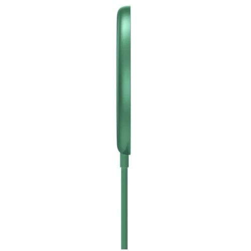 Зарядний пристрій Baseus Wireless Charger MagSafe Simple Mini 15W Green (WXJK-H06) для iPhone 16 I 15 I 14 I 13 I 12 series: Кабель в комплекті встроенный