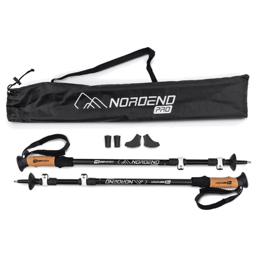 Трекінгова палиця Hop-Sport HS-P145TP Nordend Pro чорні