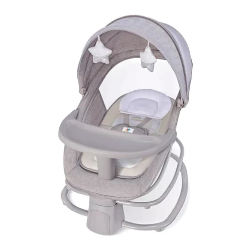 Убаюкивающий центр-качель Mastela Grey-Beige серо-бежевый 8114 фото 9