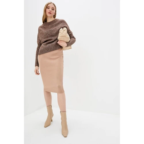 Джемпер Sewel JW576 One Size коричневый: Сезон Зима