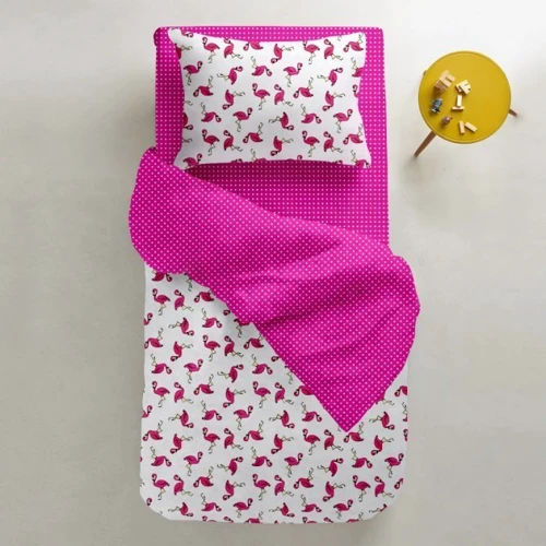 Набор простыней Cosas Drop mint/Drop malina 120x60 см (4822052023952)