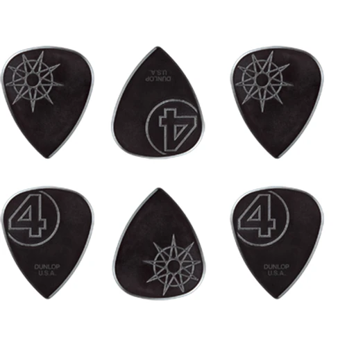 Медіатор Набор медиаторов DUNLOP 447PJR1.38 Jim Root Signature Nylon Pick: Товщина  Дуже товсті (1.01 - 3.0 мм)