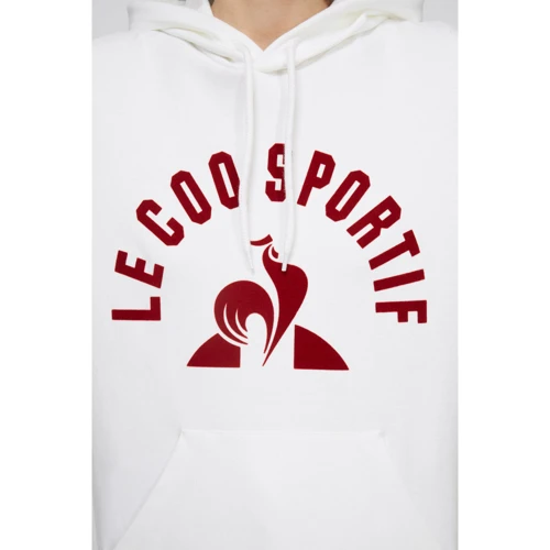 Худи Le Coq Sportif Saison 2 Hoody N°2 M (2021272-LCS) 42 белый с капюшоном: Вид Худи