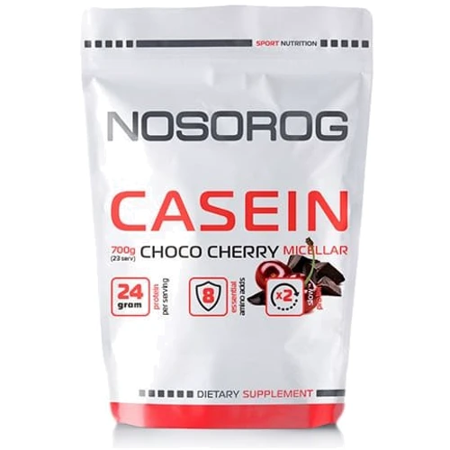 

Nosorog Nutrition Casein 700 g /23 servings/ Choco Cherry