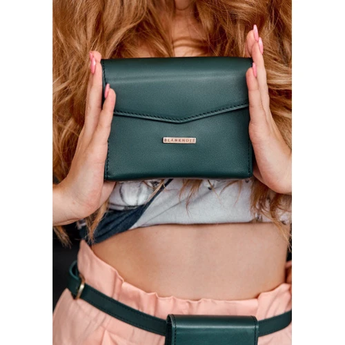 Жіноча сумка-трансформер Mini BlankNote зелена (BN-BAG-38-2-malachite): Стать жіночий