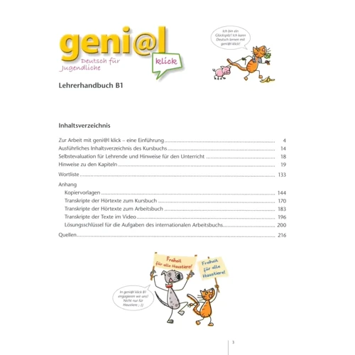 geni@l klick B1: Lehrerhandbuch mit integriertem Kursbuch: Производитель Klett