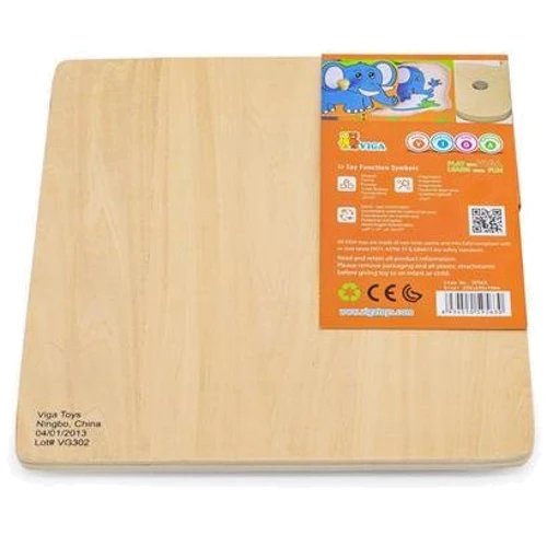 Дерев'яна рамка-вкладиш Viga Toys Звірята в Африці (59563)