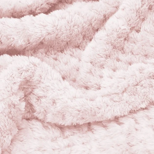Плед Springos Extra Soft 150x200 см розовый (HA7094): Материал полиэстер