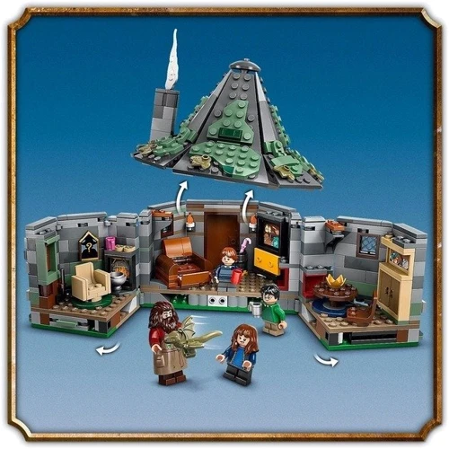 Конструктор LEGO Harry Potter Домик Хагрида: Неожиданные гости 896 деталей (76428) фото 9