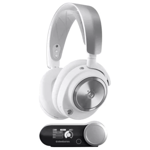 Наушники STEELSERIES Arctis Nova Pro Wireless white (61524): Время работы, ч 44