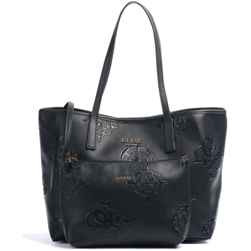 Жіноча сумка шоппер Guess Vikky Tote чорна (HWDB6995230-BLA): Стать Женский