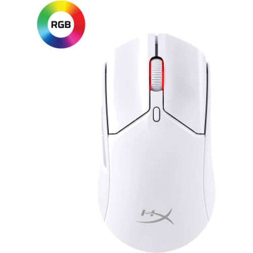 Мышь HyperX Pulsefire Haste 2 Wireless White (6N0A9AA): Длина кабеля 1,8 м