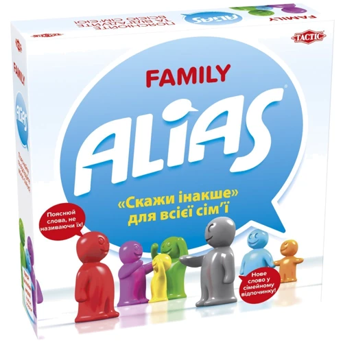 Настольная игра Tactic Alias Family (укр) (54336)