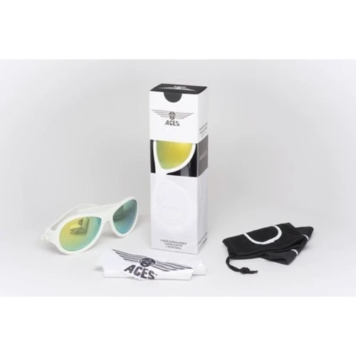 Дитячі сонцезахисні окуляри Babiators Wicked White Orange Lenses (7-14 років): Країна виробник США