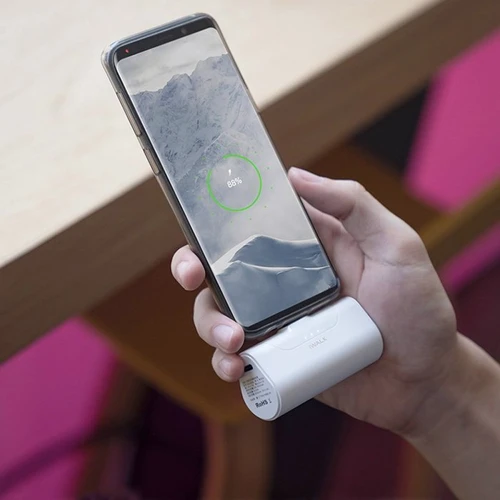 Внешний аккумулятор iWALK Power Bank Link Me 4 4500mAh USB-C White (DBL4500L): Особенности Компактный размер, Встроенный кабель