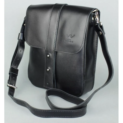 Мужская сумка планшет The Wings черная (TW-Mini-bag-black-ksr): Тип Сумки