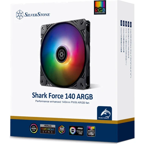Кулер SilverStone Shark Force SF140B ARGB фото 12