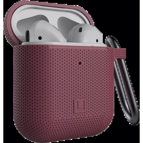 Чохол для навушників Urban Armor Gear UAG [U] Silicone Case Aubergine (10250K314747) for Apple AirPods 1/2
