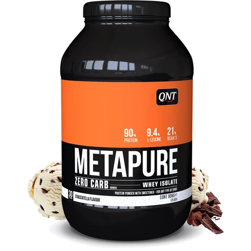 Протеин QNT Metapure Zero Carb Isolate 908 g /30 servings/ Stracciatella